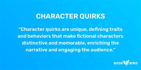 quirk examples|Character Quirks: Unleash 360+ Unique Traits & Personalities.